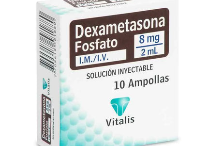 Dexametasona 8 Mg/2 Ml 10 Amp Vt