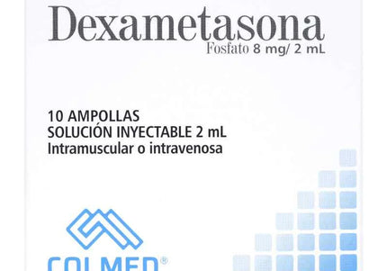 Dexametasona 8 Mg 2 Ml 10 Ampollas