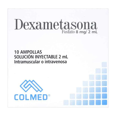 Dexametasona 8 Mg 2 Ml 10 Ampollas