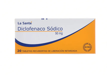 Diclofenaco 50 Mg 20 Tabletas LS