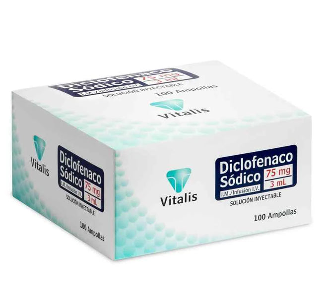 Diclofenaco 75Mg/3Ml-C 100 Amp Vt