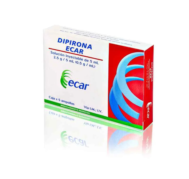 Dipirona 5 Ml 5 Ampollas Ecar