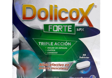 Dolicox Forte Max Caja 48 Tabletas Coa
