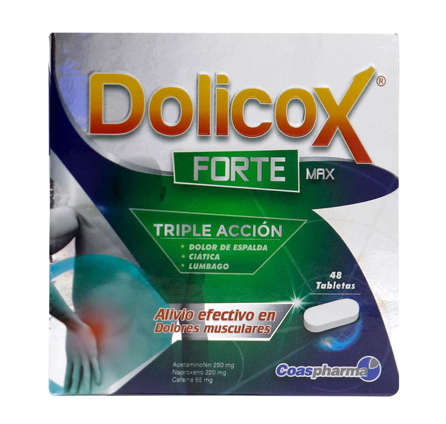 Dolicox Forte Max Caja 48 Tabletas Coa
