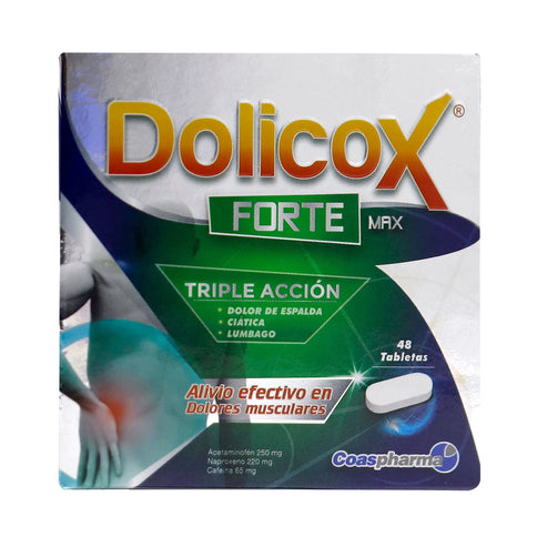 Dolicox Forte Max Caja 48 Tabletas Coa