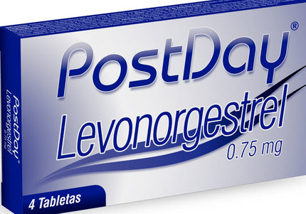 Postday 0.75Mg 4 Tabletas