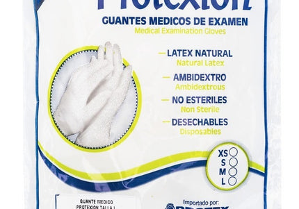 Guante Examen Protexion 10 Pares Talla L