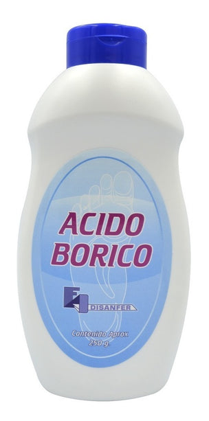 Acido Borico Talquera 250Gr Gts 30Gr
