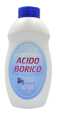 Acido Borico Talquera 250Gr Gts 30Gr