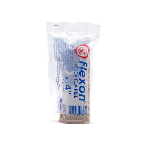 Venda Flexon Elastica Color Piel 4X5