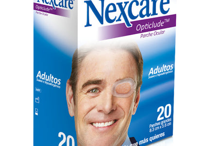 Parche Opticlude Adulto 20 Unidades