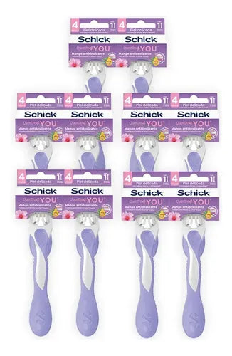 Maquina Schick 4 Quattro Women 10 Unds