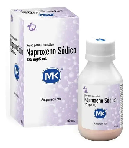 Naproxeno 125 Mg Suspension 60 Ml Mk