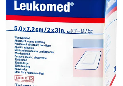 Apositos Leukomed 5 X 7.2 X 50 Und