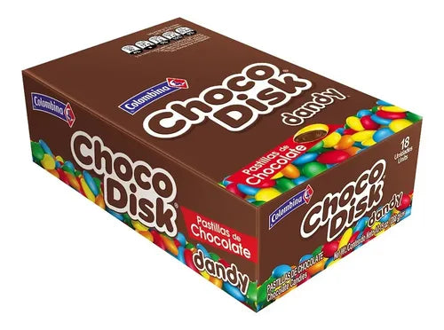 Choco Disk 16 Gramos 18 Unidades