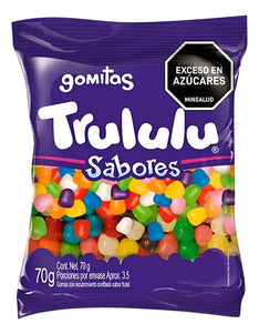 Gomas Trululu Sabores Bolsa 70 Gr
