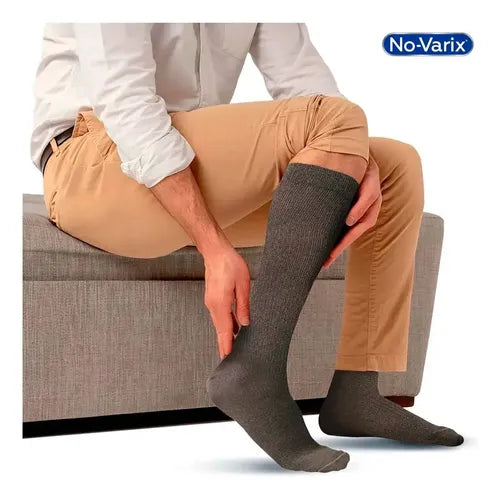 Calcetin Novarix Cafe Hombre 15-20Mmhg T.L