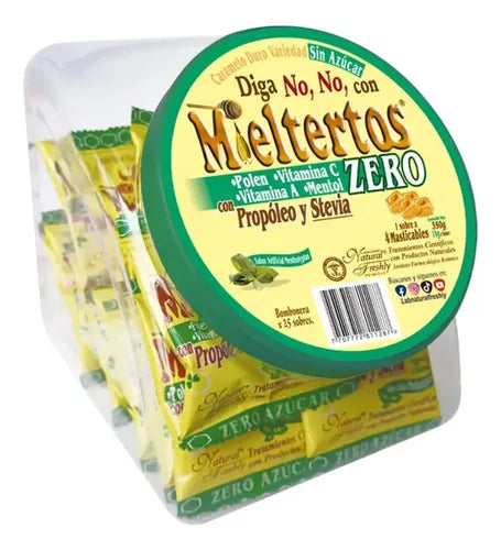 Bombonera Mieltertos Zero Pastillas 25 Sbs
