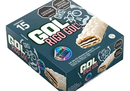 Galletas Cubiertas Gol Rigo Gol 420G 15