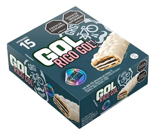 Galletas Cubiertas Gol Rigo Gol 420G 15