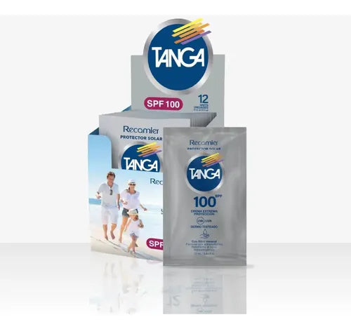 Bloqueador Tanga Spf 100 Display Pague 10 Lleve 12