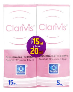 Clarivis 0.025% 15Ml+Clarivis 0.025% 5Ml