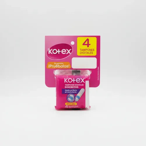Tampones Kotex Evolution Medio Display 5 Und X 4 Und