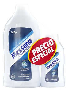 Talco Mexsana 300Grs + Talco 85Grs
