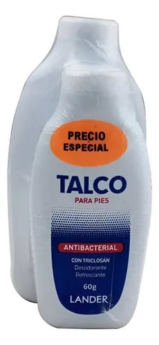 Talco Lander Sport 120 Gr+60 Gr