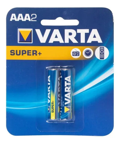 Pila Varta Aaa Zinc 2 Unidades