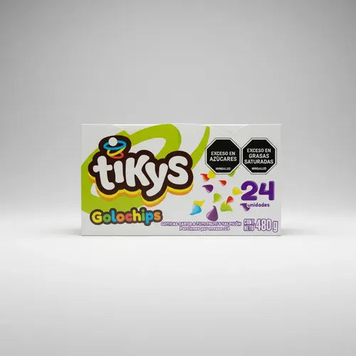 Chocolatina Tikys Golochips 20Grs 24Und