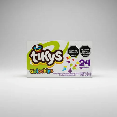 Chocolatina Tikys Golochips 20Grs 24Und