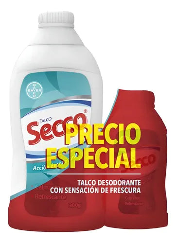 Talco Secco 300 Gr+90 Gr