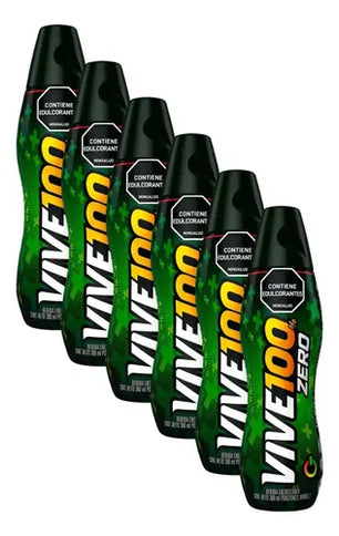 Vive 100% Zero 380 Ml 6 Unidades