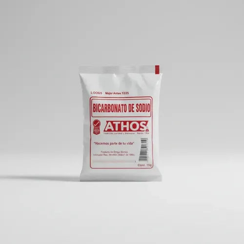 Bicarbonato De Soda 15 Gr 30 Sobres Athos