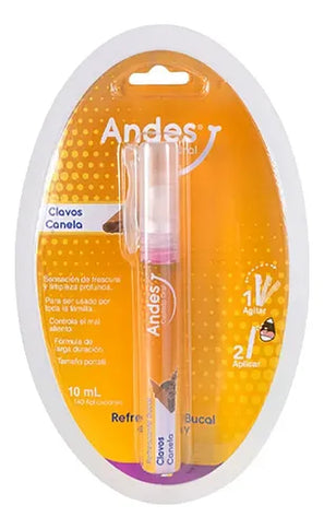 Refrescante Bucal Spray Clavos Canela 10 Ml