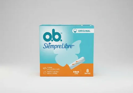Tampon Ob Siempre Libre Original Super 8 Unidades