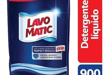 Detergente Lavomatic Liquido Doy Pack 900 Ml