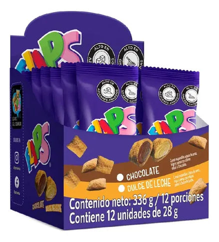 Flips Chocolate 28 Gr Caja 12 Unidades