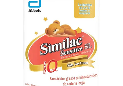 Similac Iq Sensitive 375 Gr Sin Lactosa