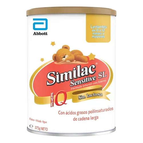 Similac Iq Sensitive 375 Gr Sin Lactosa