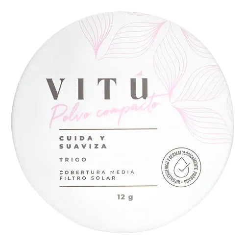 Polvo Compacto Trigo Vitu #3 Nuez 12Grs