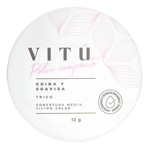 Polvo Compacto Trigo Vitu #3 Nuez 12Grs