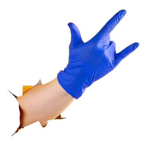 Guante Nitrilo Azul Talla M 2 Uds Inverfarma