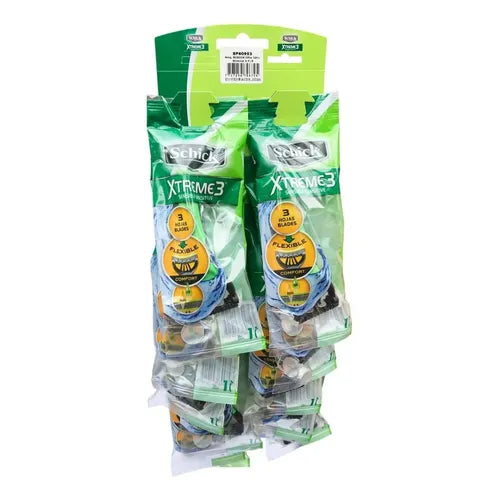 Maquina Schick Xtreme-3 Piel Sensible 12 Und