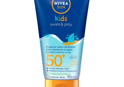 Bloqueador Nivea Kids Swim Play Spf50+ 150Ml