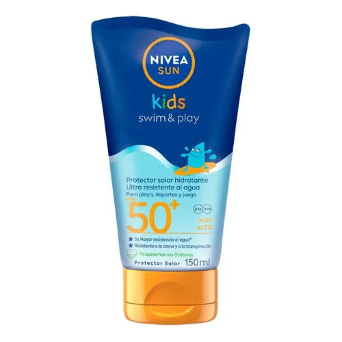 Bloqueador Nivea Kids Swim Play Spf50+ 150Ml