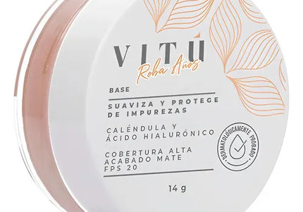 Polvo Compacto Trigo Vitu #4 Castaña 12Grs