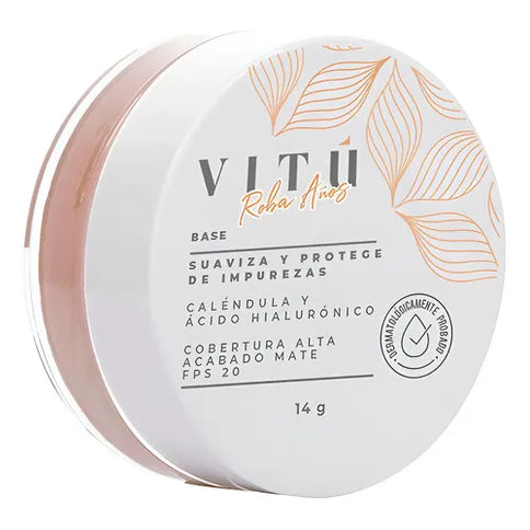 Polvo Compacto Trigo Vitu #4 Castaña 12Grs