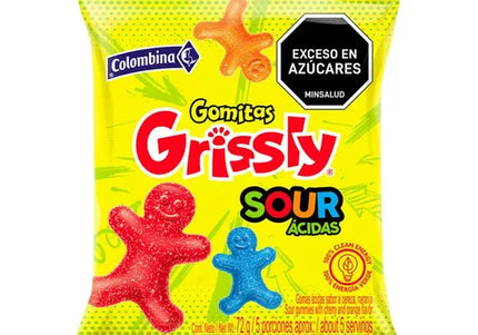 Gomas Grissly Sour 72 Gr